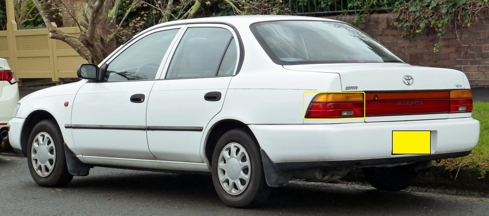 TOYOTA COROLLA AE101 - 4 DOOR SEDAN 9/94>10/99 - PASSENGERS - LEFT SIDE ...