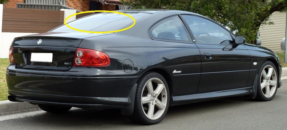 HOLDEN,MONARO,VU,-2DR,COUPE,12/01>7/03,-REAR,WINDSCREEN