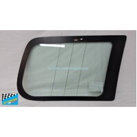 HYUNDAI TERRACAN HP - 11/2001 TO 12/2007 - 5DR WAGON - PASSENGERS - LEFT SIDE REAR CARGO GLASS - W/TV ANTENNA (NOT ENCAPSULATED - NO MOULD) - GREEN - 