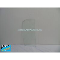 suitable for TOYOTA LANDCRUISER 40 SERIES - 1/1969 to 11/1984 - LWB 5DR WAGON - DRIVERS - RIGHT SIDE REAR QUARTER GLASS - CLEAR - 185MM X 400MM - NEW