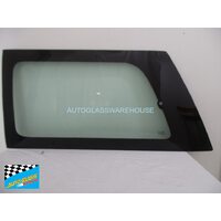 suitable for TOYOTA TOWNACE CR31 IMPORT - 1992 to 1996 - VAN - PASSENGERS - LEFT SIDE REAR WINDOW GLASS - 1 HOLE - GREEN - NEW