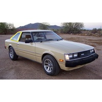 suitable for TOYOTA CELICA RA40 - 1/1978 to 10/1981 - 2DR COUPE - RIGHT SIDE FLIPPER REAR GLASS - (SECOND-HAND)