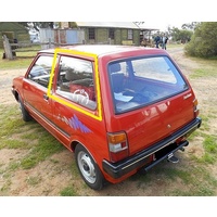 DAIHATSU HANDIVAN L60V - 5/1980 to 12/1985 - 3DR HATCH - PASSENGERS - LEFT SIDE FLIPPER REAR GLASS - (Second-hand)