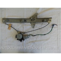 suitable for TOYOTA AVALON MCX10R - 4DR SEDAN 4/2000>6/2005 - PASSENGER - LEFT REAR WINDOW REGULATOR - ELECTRIC - (SECOND-HAND)