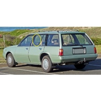 HOLDEN CAMIRA JB - 4DR WAGON 8/82>8/98 - PASSENGERS - LEFT SIDE-REAR DOOR GLASS