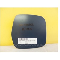 suitable for TOYOTA HIACE 100 SERIES - 11/1989 to 2/2005 - TRADE VAN LEFT SIDE MIRROR-NEW-168h X 171w - flat glass only