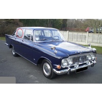 FORD ZEPHYR MK3 - 1962 to 1966 - 4DR SEDAN  - DRIVERS - RIGHT SIDE REAR DOOR GLASS - CLEAR - MADE-TO-ORDER - NEW