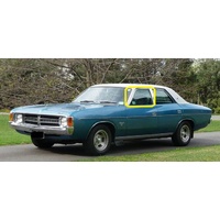 CHRYSLER VALIANT VJ-CL-CM - 1973 to 1976 - 4DR SEDAN - PASSENGERS - LEFT SIDE FRONT DOOR GLASS - GREEN - NEW