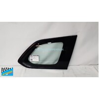 MITSUBISHI OUTLANDER ZJ/ZK - 11/2012 to CURRENT - 5DR WAGON - DRIVERS - RIGHT SIDE REAR CARGO GLASS -  ENCAPSULATED - BLACK MOULD - (SECOND-HAND)