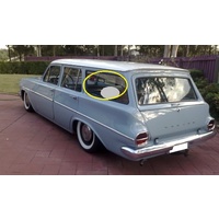 HOLDEN EJ-EH - 1962 to 1965 - 4DR WAGON - PASSENGER - LEFT SIDE REAR CARGO GLASS - GREEN - NEW - MADE TO ORDER