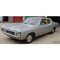 CHRYSLER VALIANT VH-VJ - 1971 to 1976 - 2DR HARDTOP - PASSENGERS - LEFT SIDE REAR QUARTER GLASS - CLEAR - NEW (MADE TO ORDER)