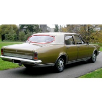 HOLDEN PREMIER/BROUGHAM HK/HT/HG - 1968 to 1970- 4DR SEDAN - REAR WINDSCREEN GLASS - GREEN - NEW - MADE TO ORDER