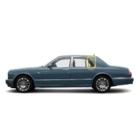 BENTLEY ARNAGE - 1/2005 to CURRENT - 4DR SEDAN - LEFT SIDE REAR QUARTER GLASS - GREEN - NEW