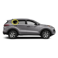 KIA SPORTAGE QL - 10/2015 to 09/2021 - 5DR WAGON - DRIVERS - RIGHT SIDE REAR QUARTER GLASS - GREEN - NEW