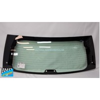 JEEP GRAND CHEROKEE WH - 7/2005 to 4/2010 - 4DR WAGON - REAR WINDSCREEN GLASS - GREEN - 8 HOLES (1350 x 505) - NEW