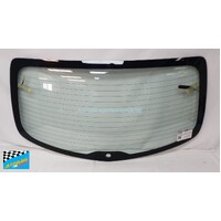 MAZDA 3 BK - 1/2004 to 3/2009 - 5DR HATCH - REAR WINDSCREEN GLASS - HEATED - GREEN - NO ANTENNA - WITH WIPER HOLE - NEW