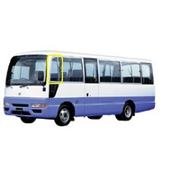 NISSAN CIVILIAN W41 - 12/1999 to CURRENT - BUS - PASSENGERS - LEFT FRONT UPPER FIXED GLASS - FIRST WINDOW - GREEN - NEW