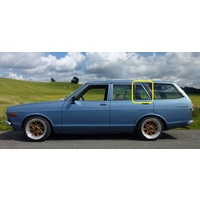 DATSUN SUNNY B310 - 1/1979 to 1/1981 - PANEL VAN - PASSENGERS - LEFT SIDE REAR QUARTER GLASS - (Second-hand)