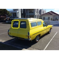 FORD FALCON XA/XB/XC/XD/XE/XF - 1/1972 to 1/1978 - PANEL VAN - PASSENGERS - LEFT SIDE REAR BARN DOOR GLASS - CLEAR - (Second-hand)