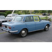 suitable for TOYOTA CORONA RT60/MK2 -  1968 TO 1970 - SEDAN/WAGON - DRIVERS - RIGHT SIDE FRONT QUARTER GLASS - (SECOND-HAND)