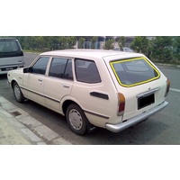 suitable for TOYOTA COROLLA KE36/38 - WAGON - 1974>9/81 - REAR WINDSCREEN - (SECOND-HAND)