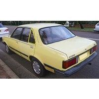 HOLDEN GEMINI TE - 3/1975 to 4/1985 - 4DR SEDAN - PASSENGER - LEFT SIDE REAR OPERA GLASS - CLEAR - NEW - MADE TO ORDER