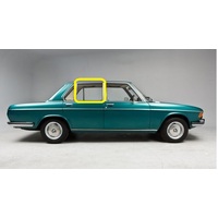 BMW 2500-3300 - 1/1968 to 1/1977 - 4DR SEDAN - DRIVER - RIGHT SIDE REAR DOOR GLASS - CLEAR - (590mm WIDE) - (SECOND-HAND)