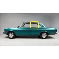 BMW 2500/3000 - 1/1968 to 1/1977 - 4DR SEDAN - PASSENGERS - LEFT SIDE REAR DOOR GLASS - GREEN (590w X 475) - (SECOND-HAND)