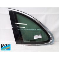 PORSCHE CAYENNE 958 - 7/2010 to 5/2018 - 4DR SUV - DRIVERS - LEFT SIDE REAR OPERA GLASS - (SECOND-HAND)