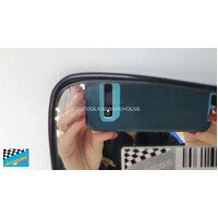 HOLDEN COLORADO RG - 6/2012 to CURRENT - 4DR DUAL CAB - DRIVERS - RIGHT SIDE MIRROR - FLAT GLASS WITH BACKING PLATE SR 1400 9403 R (SECOND-HAND)