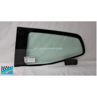 VOLKSWAGEN UP 10/2012 to 12/2014 - 3DR HATCH - PASSENGER - LEFT SIDE REAR CARGO GLASS - GREEN - (NO ENCAPSULATION)