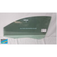 MERCEDES C CLASS W204 - 5/2011 TO 12/2015 - 2DR COUPE - PASSENGER - LEFT SIDE FRONT DOOR GLASS - (SECOND-HAND)