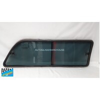 FORD RANGER PJ/PK - 12/2006 to 9/2011 - UTE - CANOPY LEFT SIDE SLIDING UNIT ALPHA GLASS - 1300 X 430 - (SECOND-HAND)