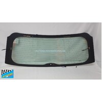 AUDI A3 8V - 2012 to 2020 - 3DR HATCH - REAR WINDSCREEN GLASS - GREEN - HEATED - 1 HOLE - WITH ANTENNA - NEW