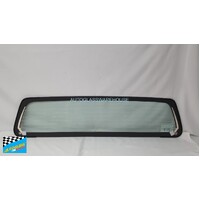 NISSAN NAVARA D23 - NP300 - 3/2015 to CURRENT - UTE - REAR WINDSCREEN GLASS - HEATED (1340w X 330) - (SECOND-HAND)