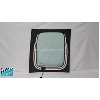 HYUNDAI STARIA US4 - 6/2021 to CURRENT - VAN - DRIVERS - RIGHT SIDE REAR BARN DOOR GLASS - HEATED - NEW - CALL FOR STOCK