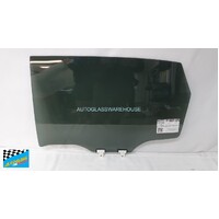 NISSAN QASHQAI J12 - 10/2022 TO CURRENT - 5DR SUV - PASSENGER - LEFT SIDE REAR DOOR GLASS (WITH FITTING, PRIVACY GREY) - CALL FOR STOCK - NEW