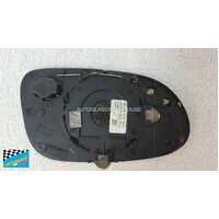 MERCEDES A CLASS W168 - 10/1998 to 4/2005 - 5DR HATCH - PASSENGERS - LEFT SIDE MIRROR - OEM - CURVED WITH BACKING - 194 871 (SECOND-HAND)