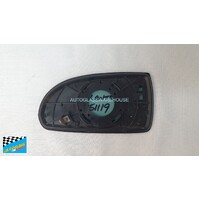 HYUNDAI ELANTRA HD - 8/2006 to 5/2011 - 4DR SEDAN - DRIVERS - RIGHT SIDE MIRROR WITH BACKING PLATE - HD-CAR G/HOLDER - (SECOND-HAND)