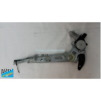 HOLDEN COLORADO RG - 6/2012 to CURRENT - UTILITY - PASSENGERS - LEFT SIDE FRONT WINDOW REGULATOR - 6 PINS - (SECOND-HAND)