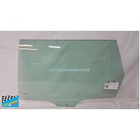 CITROEN C5 - 6/2001 to 8/2008 - 5DR WAGON - PASSENGERS - LEFT SIDE REAR DOOR GLASS - GREEN - NEW