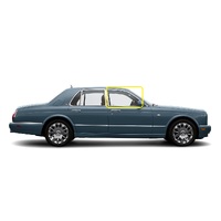 BENTLEY ARNAGE - 01/2005 to CURRENT - 4DR SEDAN - DRIVERS - RIGHT SIDE FRONT DOOR GLASS - LAMINATED - GREEN - NEW