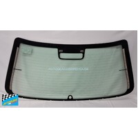 FORD MONDEO HA/HB/HC/HD/HE - 7/1995 to 10/2000 - 4DR SEDAN - REAR WINDSCREEN GLASS - HEATED WITH WIPER HOLE & BRAKELIGHT AT TOP - GREEN - NEW