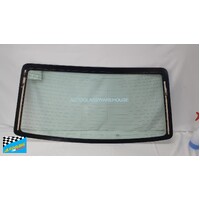 HYUNDAI SONATA EF - 9/2001 TO 6/2005 - 4DR SEDAN - REAR WINDSCREEN GLASS - 3 TERMINALS - GREEN - HEATED - NEW