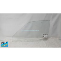 SUZUKI SWIFT SA/MB/ML - 1/1985 to 10/1989 - 5DR HATCH - PASSENGERS - LEFT SIDE FRONT DOOR GLASS - CLEAR - NEW