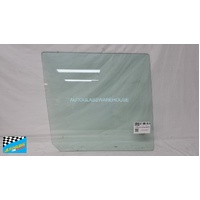 LAND ROVER RANGE ROVER - 5/1995 TO 7/2002 - 4DR WAGON - RIGHT SIDE REAR DOOR GLASS - GREEN - WITHOUT FITTING - NEW