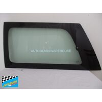 suitable for TOYOTA TOWNACE CR31 IMPORT - 1992 to 1996 - VAN - PASSENGERS - LEFT SIDE REAR WINDOW GLASS - 1 HOLE - GREEN - NEW