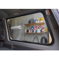 NISSAN PATROL MQ/GQ - 1980 TO 1997 - 5DR WAGON - DRIVERS - RIGHT SIDE REAR CARGO GLASS - ONE PIECE - NEW