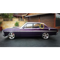 FORD FALCON XW/XY - 1969 to 1971 - SEDAN/WAGON - PASSENGERS - LEFT SIDE REAR QUARTER GLASS - CLEAR - MADE - TO - ORDER - NEW 