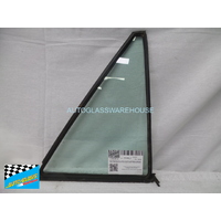 FORD METEOR GA/GB - 4/1982 TO 9/1985 - 4DR SEDAN - DRIVERS - RIGHT SIDE REAR QUARTER GLASS - GREEN - (SECOND-HAND)